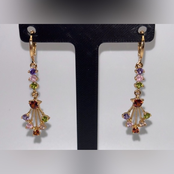 Fashion Dangle Gold-Tone Earrings Bundle - Picture 3 of 7